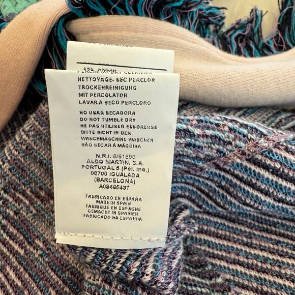 Anthropologie Aldo Martin Moira Fringe Cardigan Sweater Small NWT - Picture 12 of 16